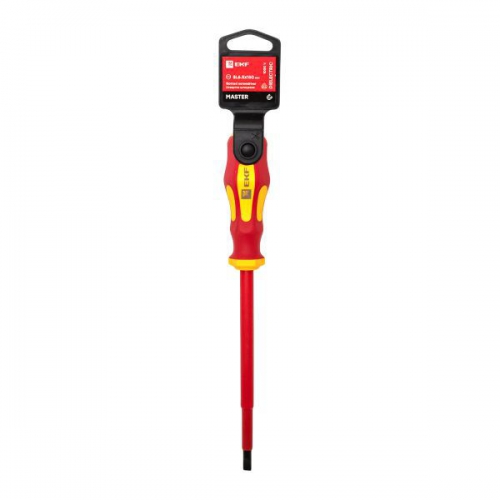 Отвертка SL6.5х150мм Master 1000В Basic EKF sl-6.5-150-mas-in sl-6.5-150-mas-in