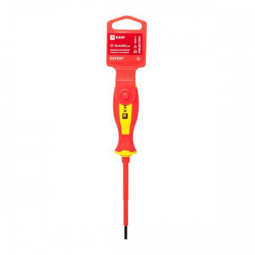 Отвертка SL4х100мм Expert 1000В PROхima EKF sl-4-100-exp-in sl-4-100-exp-in