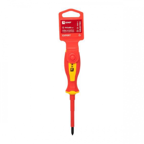Отвертка PH1х80мм Expert 1000В PROхima EKF ph-1-80-exp-in ph-1-80-exp-in