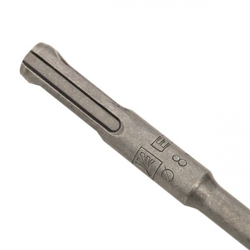 Бур по бетону SDS-plus 8х110мм 2 резца 4S спираль Master EKF db-8-110-2x4 db-8-110-2x4