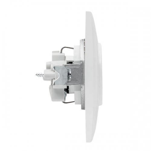 Розетка 1-м СП Валенсия 16А IP20 с заземл. защ. шторки бел. PROxima EKF EWR16-028-10 EWR16-028-10