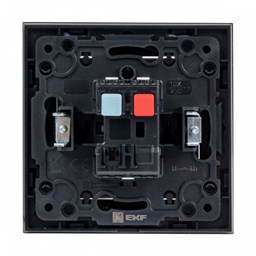 Выключатель 1-кл. Стокгольм 10А механизм черн. PROxima EKF EZV10-021-10 EZV10-021-10