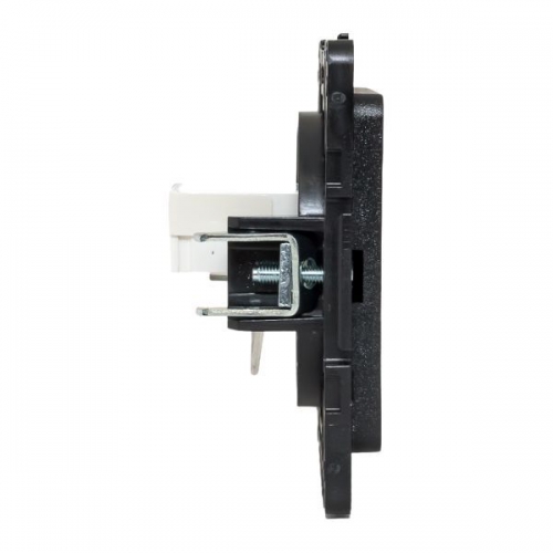 Розетка компьютерная 1-м Стокгольм RJ45 механизм черн. PROxima EKF EZK01-035-10 EZK01-035-10