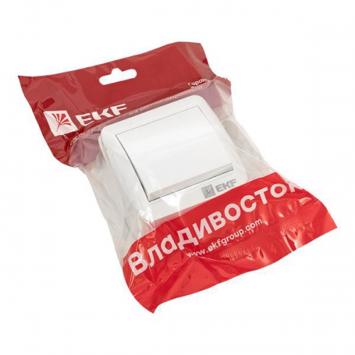 Выключатель ОП Владивосток 10А IP54 бел. PROxima EKF EQR16-021-30-54 EQR16-021-30-54
