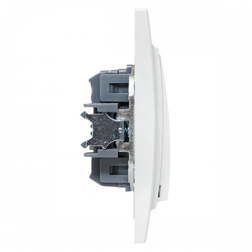 Выключатель 1-кл. СП Минск 10А IP20 бел. Basic EKF ERV10-021-10 ERV10-021-10