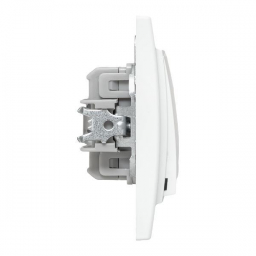 Выключатель 2-кл. СП Минск 10А IP20 бел. Basic EKF ERV10-023-10 ERV10-023-10