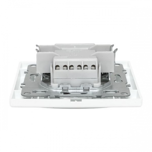 Выключатель 2-кл. СП Минск 10А IP20 бел. Basic EKF ERV10-023-10 ERV10-023-10