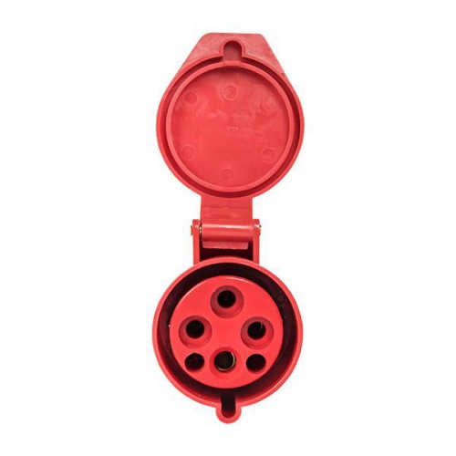 Розетка кабельная 16А 380В 3P+E IP44 EKF (214) ps-214-16-380 ps-214-16-380