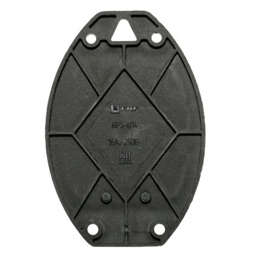 Розетка настенная 16А IP44 230В 2P+PE с защ. крышкой каучук Basic EKF RPS-014-16-230-44 RPS-014-16-230-44