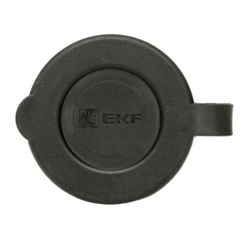 Розетка переносная 16А 230В 2P+PE с защ. крышкой IP44 каучук EKF RPS-012-16-230-44 RPS-012-16-230-44