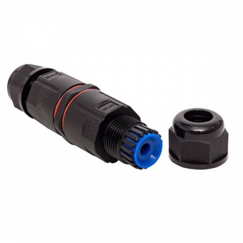 Коннектор кабельный I-образ. СМК 3PIN IP68 FreeTools PROxima EKF cct2-smk3 cct2-smk3