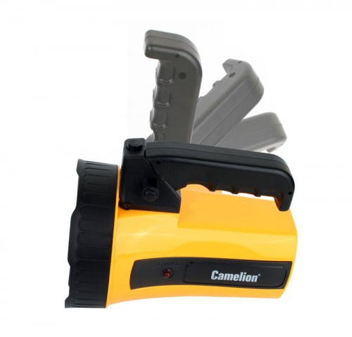 Фонарь аккумуляторный 35LED 29315 аккум. 6В 4А.ч 220В пластик. желт. (кор.) Camelion 10469 10469