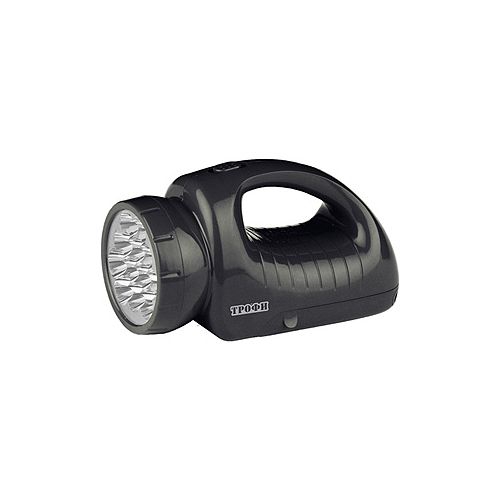 Фонарь-прожектор аккумуляторный TSP12 12 + 18LED аккум. 4В 1.8А.ч ЗУ 220В (картон. упак.) Трофи C0045551 C0045551