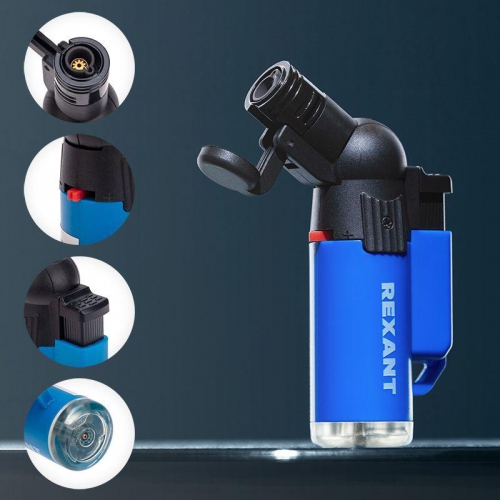 Зажигалка турбо GT-10 заправляемая Rexant 12-0010 12-0010