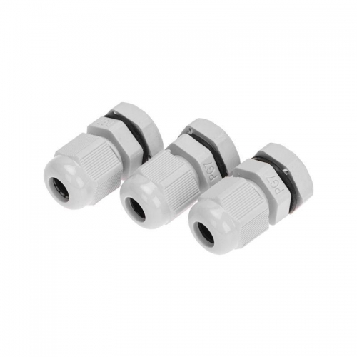 Ввод кабельный PG-7 (3.5-6мм) сер. комплект (уп.3шт) Rexant 07-8007-A3 07-8007-A3