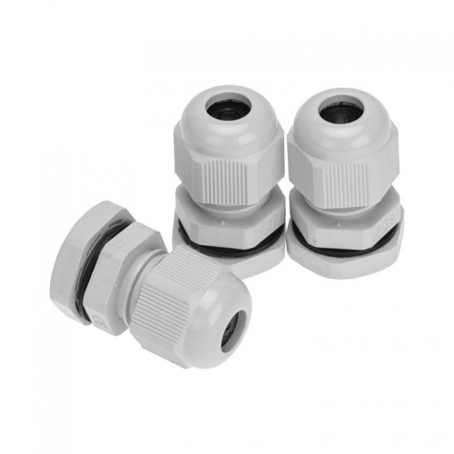 Ввод кабельный PG-9 (4-8мм) сер. комплект (уп.3шт) Rexant 07-8009-A3 07-8009-A3