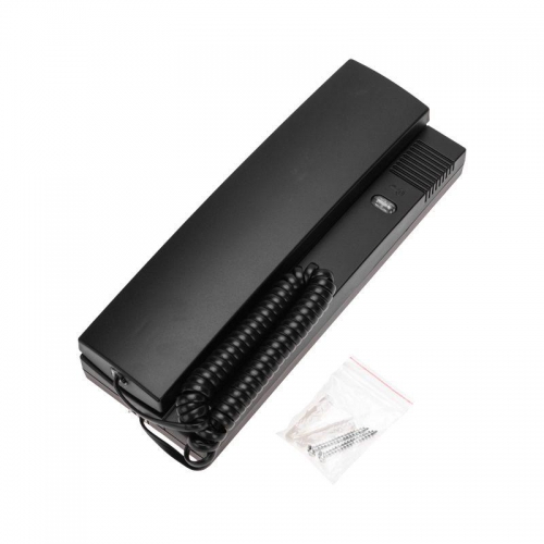Трубка домофона с индикатором и регулировкой звука RX-320 черн. Rexant 45-0320 45-0320