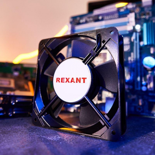 Вентилятор RX 12025HSL 220VAC Rexant 72-6120 72-6120