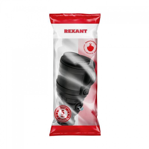 Розетка переносная влагозащ. с крышкой с/з 16А IP44 каучук Rexant 111-004 111-004