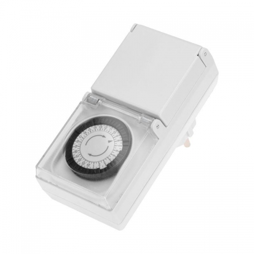 Розетка с механическим таймером в защитном корпусе RX-23 IP44 Rexant 11-6003 1498896