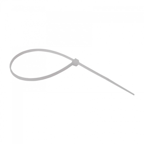 Хомут кабельный PCT 2.5х200-100WH 2.5х200 PA6.6 бел.(уп.100шт) JazzWay 5053618 5053618