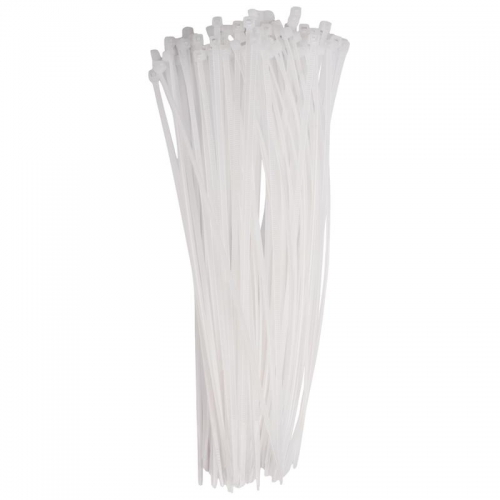 Хомут кабельный PCT 2.5х200-100WH 2.5х200 PA6.6 бел.(уп.100шт) JazzWay 5053618 5053618