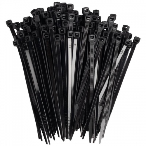 Хомут кабельный PCT 3.6х100-100BL 3.6х100 PA6.6 черн.(уп.100шт) JazzWay 5054424 5054424
