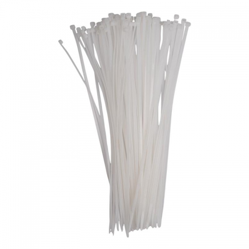 Хомут кабельный PCT 4.8х350-100WH 4.8х350 PA6.6 бел.(уп.100шт) JazzWay 5054066 5054066