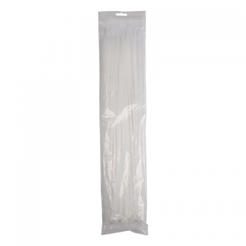 Хомут кабельный PCT 4.8х450-100WH 4.8х450 PA6.6 бел.(уп.100шт) JazzWay 5054127 5054127