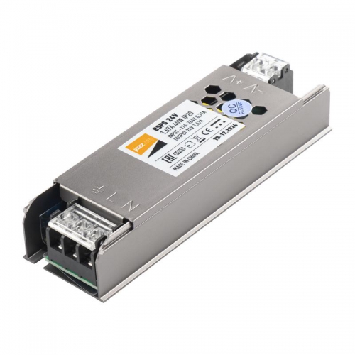 Блок питания для светодиод. ленты BSPS 40Вт 1.67А 24В IP20 метал. Pro JazzWay 5018471 5018471