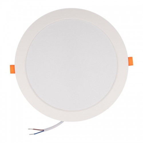 Светильник светодиодный PLED DL7 WH Downlight 24Вт 4000К 220х26мм IP54 ДВО встраив. Pro JazzWay 5042568 5042568