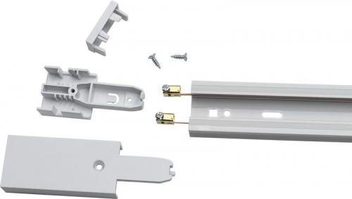 Шинопровод PTR P 1M-WH бел. (пластик) 1м Pro JazzWay 5051973 5051973