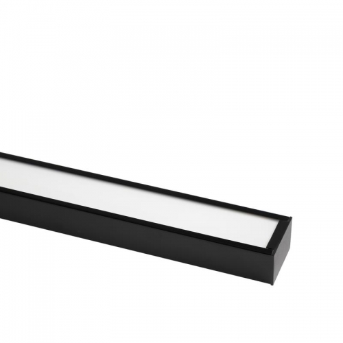 Светильник светодиодный PSO-01 24Вт 4000К IP40 1200х50мм BLACK ДПО/ДСО для реечных потолков IP40 (универсальный монтаж: накладной/подвесной) Pro JazzWay 5058712 5058712