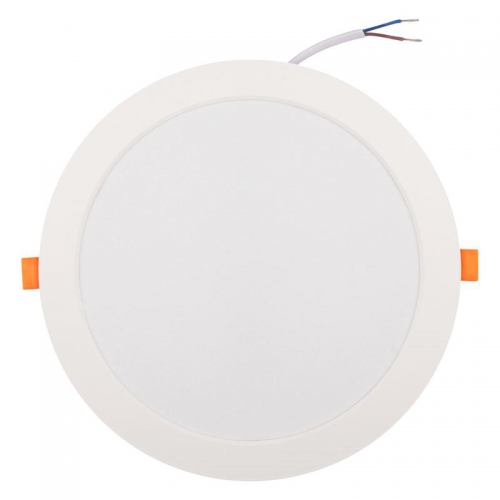 Светильник светодиодный PLED DL7 24Вт 6500К IP54 2040лм WH встраив. бел. Pro JazzWay 5069121 5069121