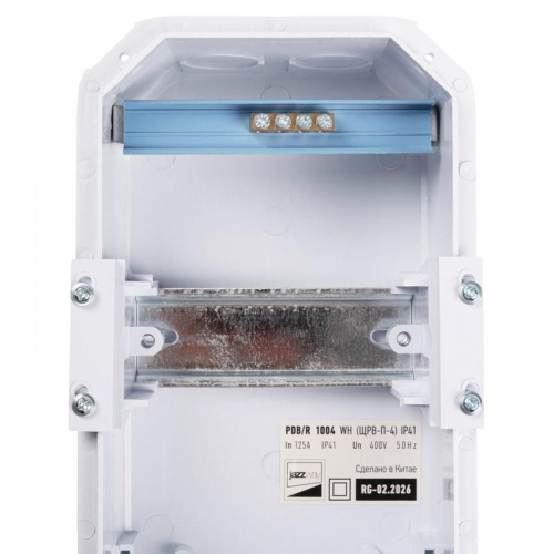 Бокс модульный встраив. PDB/R 1004 WH (ЩРВ-П- 4) IP41 пластик. Pro JazzWay 5071728 5071728