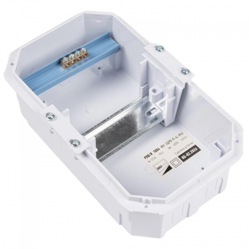Бокс модульный встраив. PDB/R 1004 WH (ЩРВ-П- 4) IP41 пластик. Pro JazzWay 5071728 5071728