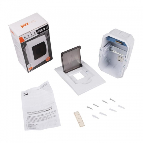 Бокс модульный встраив. PDB/R 1004 WH (ЩРВ-П- 4) IP41 пластик. Pro JazzWay 5071728 5071728