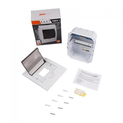 Бокс модульный встраив. PDB/R 1006 WH (ЩРВ-П- 6) IP41 пластик. Pro JazzWay 5071735 5071735