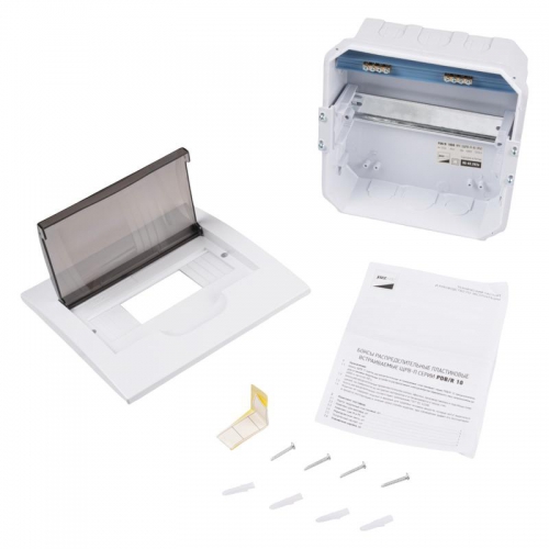 Бокс модульный встраив. PDB/R 1008 WH (ЩРВ-П- 8) IP41 пластик. Pro JazzWay 5071742 5071742