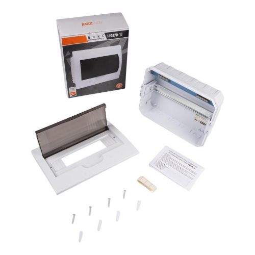 Бокс модульный встраив. PDB/R 1012 WH (ЩРВ-П-12) IP41 пластик. Pro JazzWay 5071759 5071759