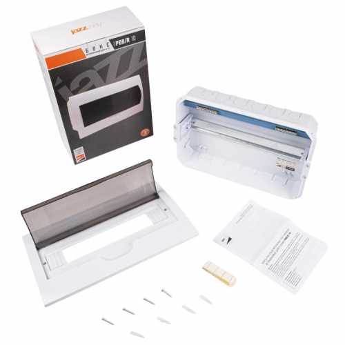 Бокс модульный встраив. PDB/R 1015 WH (ЩРВ-П-15) IP41 пластик. Pro JazzWay 5071797 5071797