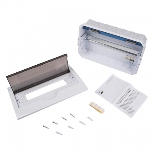 Бокс модульный встраив. PDB/R 1015 WH (ЩРВ-П-15) IP41 пластик. Pro JazzWay 5071797 5071797
