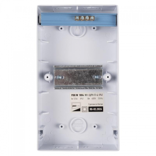 Бокс модульный накладной PDB/W 1004 WH (ЩРН-П- 4) IP41 пластик. Pro JazzWay 5071643 5071643