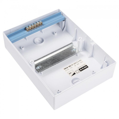 Бокс модульный накладной PDB/W 1006 WH (ЩРН-П- 6) IP41 пластик. Pro JazzWay 5071650 5071650