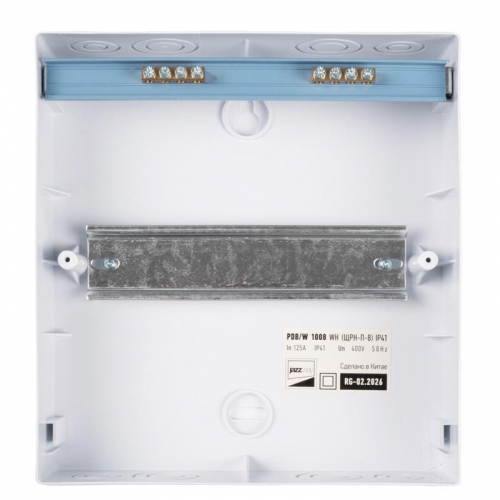 Бокс модульный накладной PDB/W 1008 WH (ЩРН-П- 8) IP41 пластик. Pro JazzWay 5071667 5071667