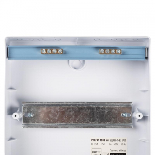 Бокс модульный накладной PDB/W 1008 WH (ЩРН-П- 8) IP41 пластик. Pro JazzWay 5071667 5071667