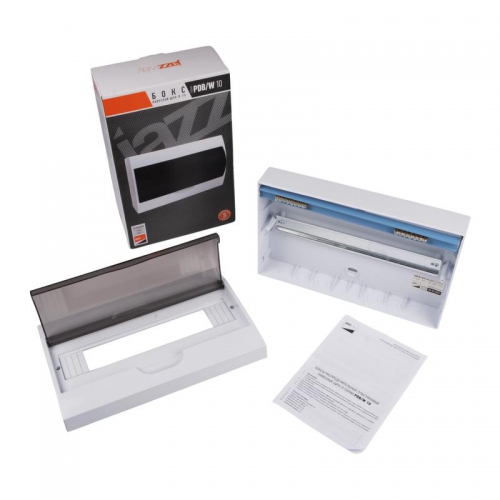 Бокс модульный накладной PDB/W 1015 WH (ЩРН-П-15) IP41 пластик. Pro JazzWay 5071711 5071711