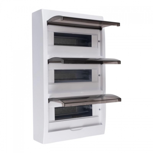 Бокс модульный накладной PDB/W 1036 WH (ЩРН-П-36) IP41 пластик. Pro JazzWay 5071704 5071704