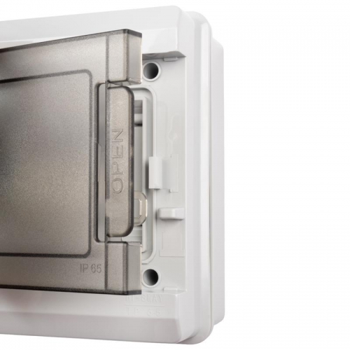 Бокс модульный накладной PDB/W 3008 GR (ЩРН-ПГ- 8) IP65 пластик. Pro JazzWay 5071988 5071988
