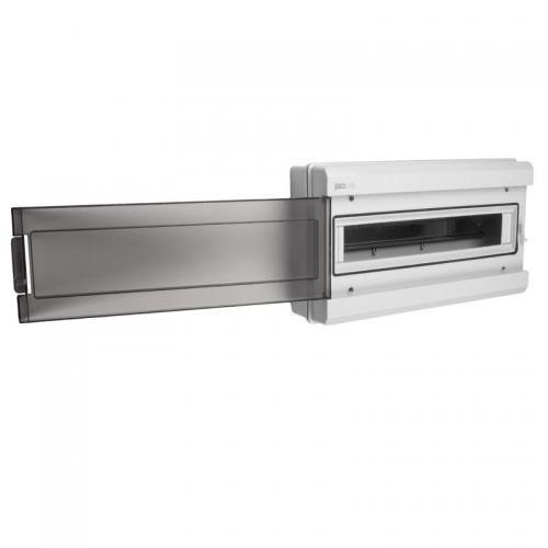 Бокс модульный накладной PDB/W 3018 GR (ЩРН-ПГ-18) IP65 пластик. Pro JazzWay 5072022 5072022
